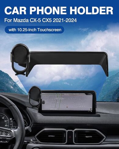 Autorder Car Phone Holder for 2021-2025 Ford Escape Accessories 8-Inch Cell Phone Mount with Dash Organizer Hands-Free 360 Degree Rotation(Not fit 13.2" Screen) in Saudi Arabia