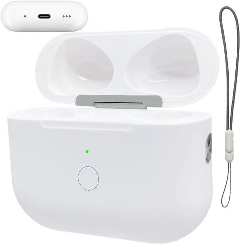 USB-C Charging Case for AirPods 3, Type-C Charger Port for Airpod 3rd Generation Replacement and Built-in 620 mAh Battery Charging Case Support Wireless & Wired with Safety Lanyard in Saudi Arabia