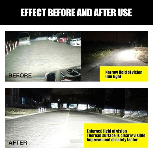 2 PCS Car Halogen Light, H4 Low Beam Light Bulb, 12V 100W High Beam, Ultra White Light Front Fog Lamp, Plug-and-Play, Universal for Most Cars (White Light) in Kuwait