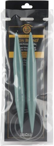 Lion Brand Yarn 400-5-3505 Circular Knitting Needles, 29-Inch, Size 35 in Saudi Arabia