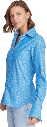 Robert Graham Womens Priscilla Long Sleeve Woven Button Down Shirt in Saudi Arabia