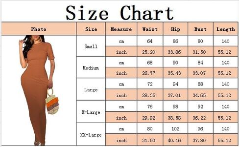 ZERMOM Women Ribbed Bodycon Maxi Dress Short Sleeve Crew Neck Fitted Casual Long Dresses in Saudi Arabia