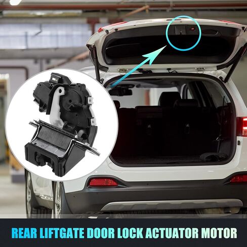 uxcell Replacement Rear Liftgate Door Lock Actuator for Mazda CX-9 2016-2019 for Mazda CX-5 2013-2016 for Mazda 3 Hatchback 2010-2015 Tailgate Latch Assembly No.BJT662310/G33M62310 in Saudi Arabia