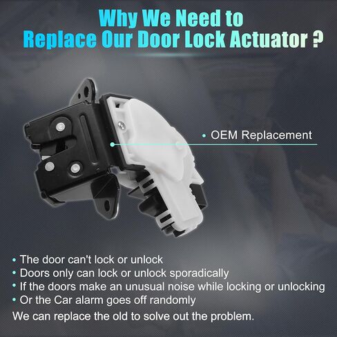 uxcell Replacement Rear Liftgate Door Lock Actuator for Mazda CX-9 2016-2019 for Mazda CX-5 2013-2016 for Mazda 3 Hatchback 2010-2015 Tailgate Latch Assembly No.BJT662310/G33M62310 in Saudi Arabia