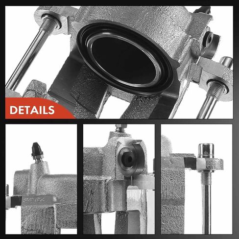 A-Premium Disc Brake Caliper Assembly Without Bracket Compatible with Select Chevy, Cadillac, GMC, Buick and Oldsmobile Models - Blazer, S10, Seville, Riviera, Jimmy, Sonoma, Syclone - Front Driver in Saudi Arabia