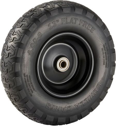 غوريلا كارتس 13 بوصة إطار بديل مسطح لعربات المرافق GCG-4، GCG-2140، GOR4PS، GOR400، GOR4G، GOR5، GOR800(B)-COM، GOR801، وGCG-900 in Kuwait