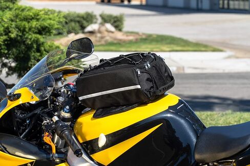 1650 Magnetic Tank Bag - Water-Resistant, Tear-Resistant, Industrial Grade Ballistic Nylon with Anti-Scratch Rubberized Polyester Bottom, Strong Neodymium Magnets, 11.5"L x 10"W x 7"H in Saudi Arabia