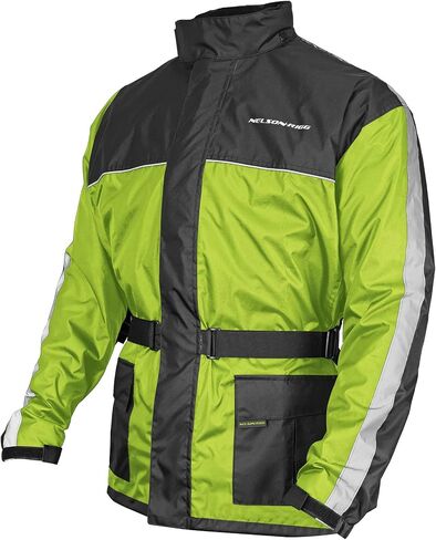 Nelson Rigg Solo Storm Rain Jacket, Waterproof, Breathable, and Packable, Black, Small in Saudi Arabia