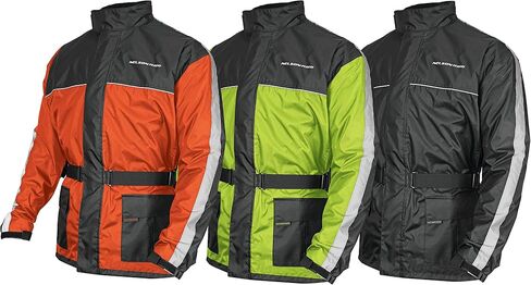 Nelson Rigg Solo Storm Rain Jacket, Waterproof, Breathable, and Packable, Black, Small in Saudi Arabia