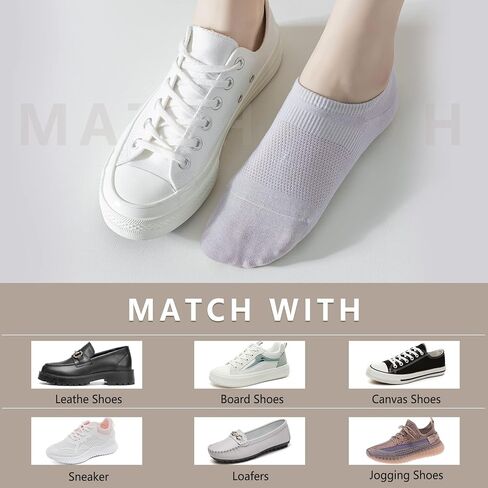 ACTINPUT 7 Pairs No Show Socks Women Low cut Socks for Women Non Slip Cotton Casual Flat Boat Line Socks 5-8 in Saudi Arabia