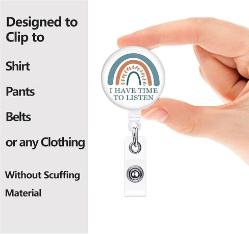 بكرة شارة مسائل الصحة العقلية قابلة للسحب مع مشبك التمساح، حامل شارة قوس قزح، الوعي بمرض الدماغ البشري، التمريض، الطبيب، المعلم، العامل الطبي، ديكور الهوية in Kuwait