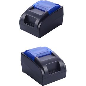 DT40P Direct Thermal Flash Receipt Printer 58mm Paper Width, Manual Cutter, 70mm/s Printing Speed, USB-B Port (No Ink Required)