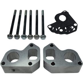 ICT Billet LSX 1.50" WATER PUMP SPACER conversion retro fit kit truck LQ4 LS1 5.3L LS Billet 551697