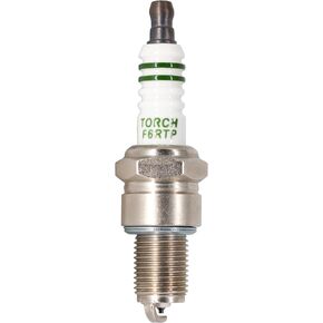 TORCH Platinum Spark Plug F6RTP Replace for NGK 7084 BPR6EGP 7822 BPR6ES Spark Plug, for Bosch WR6DP WR7DP Spark Plug, for Champion RN10GY RN9GY Spark Plug, for Denso IW20 VW20T Spark Plug, OEM, ea