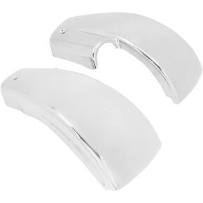 HDBUBALUS Motorcycle Battery Side Fairing Covers Compatible with Harley M8 Softail Breakout Fat Boy 2018-2022 (Flat Style, Black)