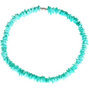 Light Blue Puka Shell Chip VSCO Choker Necklace