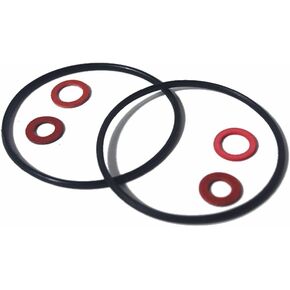 2 Pcs for 16010-ZE1-812 Carburetor Bowl Gasket Kit for Honda GX120 GX160 GX200 GXV120 GXV140 GXV160