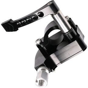 FOR YAMAHA BANSHEE YFZ RAPTOR 350 660 700 BILLET THUMB THROTTLE ASSEMBLY BLACK