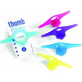 Thumb Thing Book Page Holder and Bookmark, Medium, colors may vary (TPG-TT2)