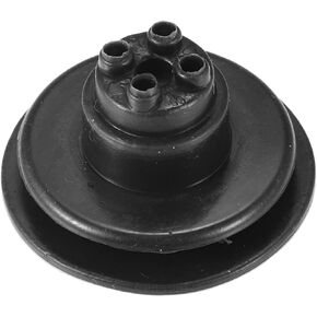 Motoforti Universal 21mm Automotive Headlight Dust Cover Headlight Dust Caps for Led, Rubber, Black