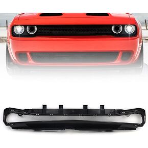 Front Bumper Grille Reinforcement Compatible with Dodge Challenger SRT Hellcat 2015 2016 2017 2018 2019 2020 2021 2022 Lower Grill Replacement 68258751AB CH1202105