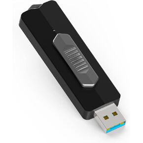 Aiibe 128 GB USB C Flash Drive Dual Drive USB Type-C Thumb Drive 128GB 128G USB-C Drive - Black