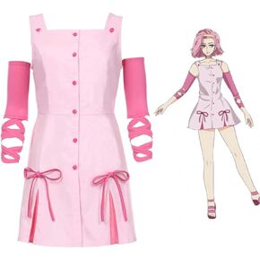 مجموعة أزياء كوسبلاي لايف جوجو ريمي الكاملة مع قلادة من الرسوم المتحركة اليابانية الشبح مانغا in Kuwait