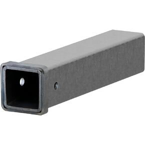 CURT 49518 3 x 18-Inch Weld-On Raw Steel Trailer Hitch Receiver Tube, 5/8-In Pin Hole
