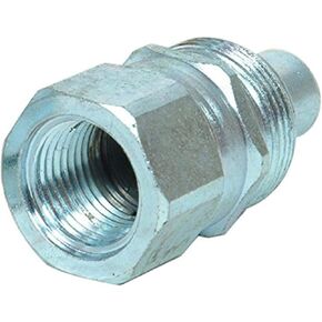 بورتو باور B65581 نصف مقرنة (خرطوم 3/8 بوصة)، فضي in Kuwait