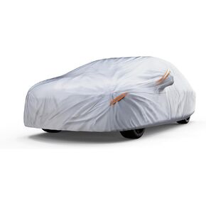 Autotech Park Waterproof All Weather Car Cover Compatible with 2006-2019 Hyundai Azera, Heavy Duty Outdoor/Indoor Protection, Max Protection from Sun Rain Wind & Snow