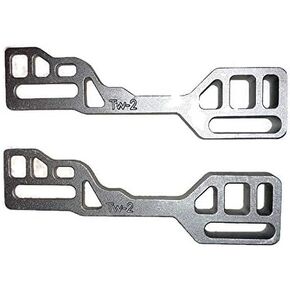 Transom Wedge 5 Degree Trim Compatible with Honda Yamaha Suzuki Force Tohatsu TW-2-DP MD