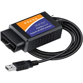 elm 327 FORS-CAN USB Switch OBD Modified elmconfig with FTDI chip HS-CAN/MS-CAN OBD2