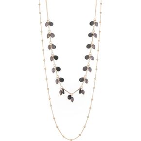 BULINLIN Layered Gold Long Necklaces for Women Long Beaded Chain Necklace Costume Gold Jewelry Mothers Day Gifts for Mom