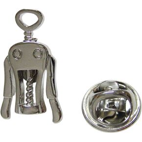 Sommelier Wine Screw Lapel Pin