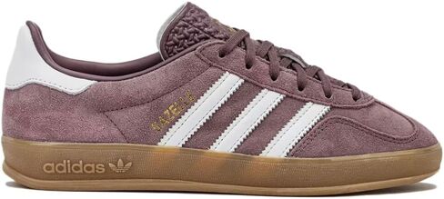Adidas Gazelle Indoor Womens (Purple Shadow Fig، نظام مقاسات الأحذية الأمريكية، للكبار، للنساء، رقمي، متوسط، 6.5) in Saudi Arabia