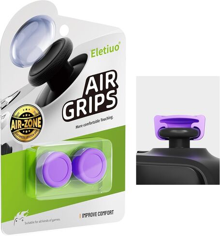 عبوتان من مقابض الإبهام المصنوعة من السيليكون المضادة للانزلاق، متوافقة مع أجهزة Xbox Series X/S وXbox One وXbox One X/S، غطاء عصا تحكم تناظري مريح وغطاء عصا التحكم مخصص، أرجواني in Kuwait