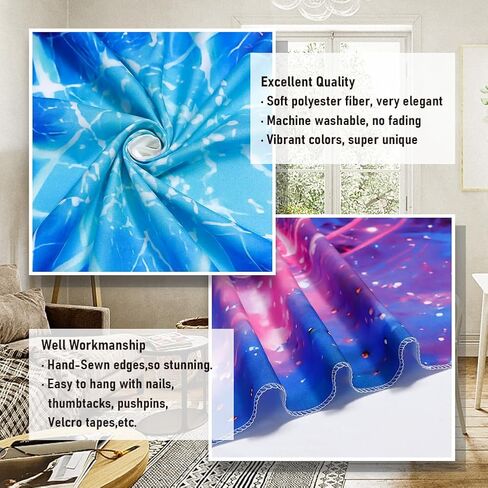 Amonercvita Mandala Tapestry Galaxy Tapestry Starry Stars Wall Hanging Trippy Boho Tapestry Hippie Bohemian Wall Tapestry Aesthetic Meditation Poster for Bedroom in Kuwait