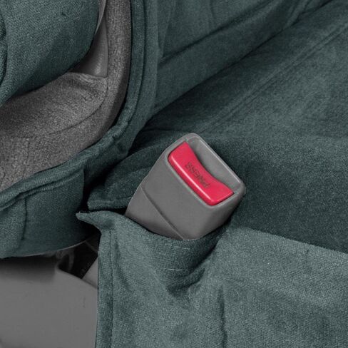 BDK TS-303-CC_AMAUG Velour Fabric Front Seat Cover for Trucks SUV Integrated Armrest TS (Charcoal), 1 Pack in Saudi Arabia