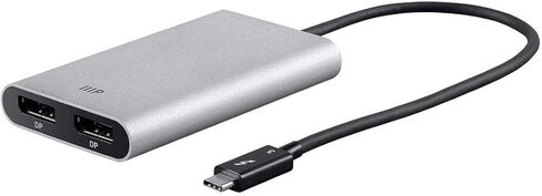 محول مخرج Monoprice Thunderbolt 3 Dual DisplayPort 4K @ 60 هرتز in Saudi Arabia