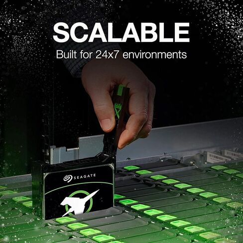 Seagate Exos X20 20TB SATA HDD SATA 6 جيجابايت/ثانية 7200 دورة في الدقيقة (ST20000NM007D) (2 حزمة) (متجدد) in Saudi Arabia