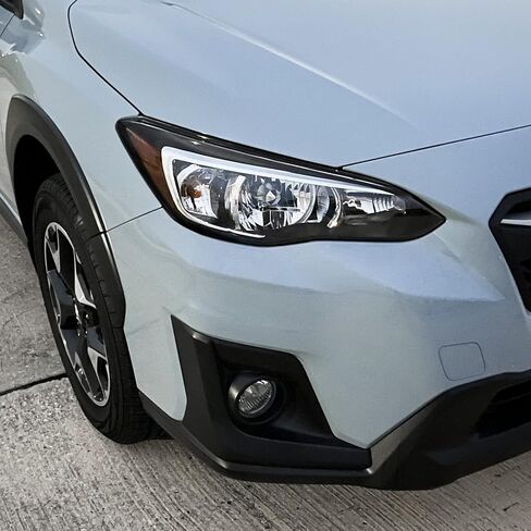 SlickMod PreCut Vinyl Smoke Tint for 2018-2022 Subaru Crosstrek Headlight (2. Headlight Sidemarker, 20% Dark Smoke) in Saudi Arabia