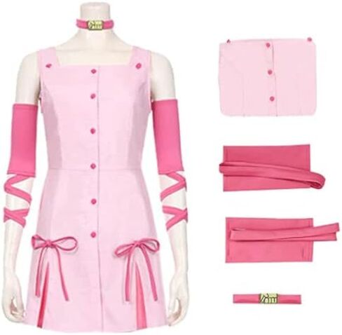 مجموعة أزياء كوسبلاي لايف جوجو ريمي الكاملة مع قلادة من الرسوم المتحركة اليابانية الشبح مانغا in Kuwait