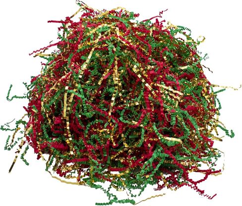 Stephanie Imports Made In USA 3-Ply Crinkle Cut Shredded Paper 2 lbs (White) in Saudi Arabia