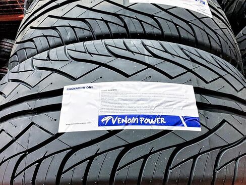 Venom Power Ragnarok One All-Season Passenger Car High Performance Radial Tire-245/35R20 245/35ZR20 245/35/20 245/35-20 95W Load Range XL 4-Ply BSW Black Side Wall UTQG 420AA in Saudi Arabia