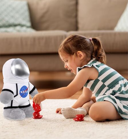 لعبة قطيفة محشوة لرواد الفضاء من دوليبو سناج موشيز - ألعاب ناعمة إسفنجية فائقة المحبوب، قطيفة كبيرة محشوة قابلة للاحتضان للفتيات والفتيان، وسادة محشوة لطيفة للأطفال - 9 بوصات in Kuwait