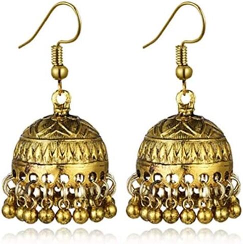 Tribal jewelry round earrings tassel earrings gold/silver in Saudi Arabia