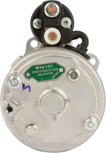 DB Electrical 410-30029 Starter متوافق مع/بديل لحاصدة ماهيندرا الدولية، مزرعة الجرارات 5520 5520 4Wd 6520 6520 4Wd & International، Lucas 26925131B، 26M251 123344R91 1233544R91 in Saudi Arabia