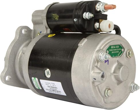 DB Electrical 410-30029 Starter متوافق مع/بديل لحاصدة ماهيندرا الدولية، مزرعة الجرارات 5520 5520 4Wd 6520 6520 4Wd & International، Lucas 26925131B، 26M251 123344R91 1233544R91 in Saudi Arabia