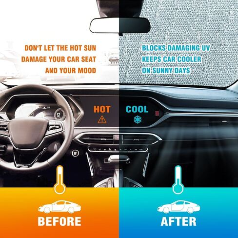 Soleil Cosmos Astrology Car Windshield Sunshade,Folding Sun Shade Auto Sun Visor Heat Protection Front Window, Car Sunscreen Blocks UV Rays and Keeps Vehicle Cool (55 x 30 Inch) in Saudi Arabia