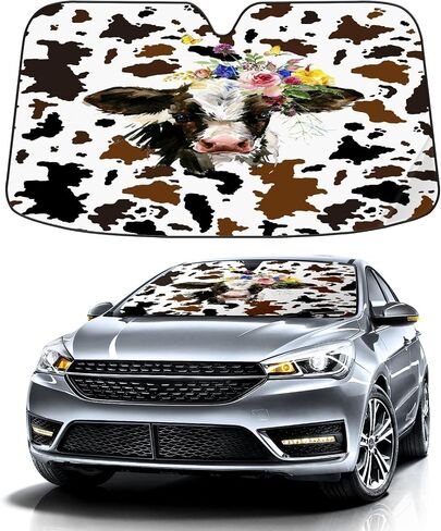 Soleil Cosmos Astrology Car Windshield Sunshade,Folding Sun Shade Auto Sun Visor Heat Protection Front Window, Car Sunscreen Blocks UV Rays and Keeps Vehicle Cool (55 x 30 Inch) in Saudi Arabia